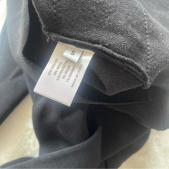 Proenza Schouler Black Knit Cropped Sweater - Picture 7 of 8